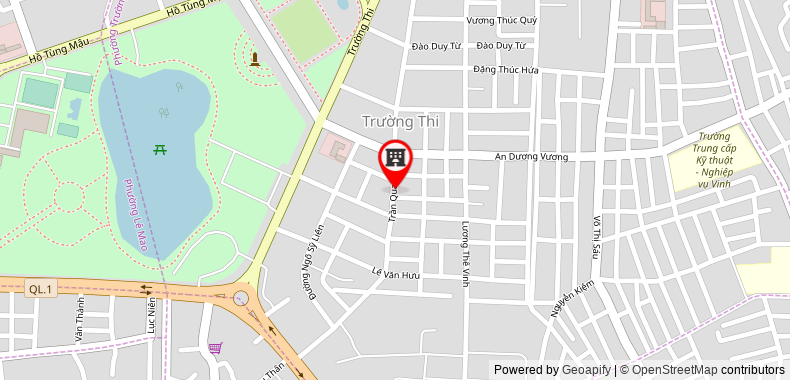 Bản đồ đến Khách sạn Vuong Dinh
