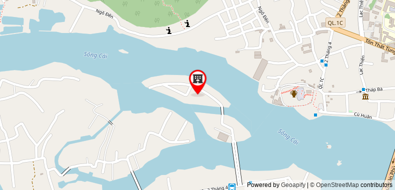Bản đồ đến Cham Oasis Nha Trang - Resort Condotel