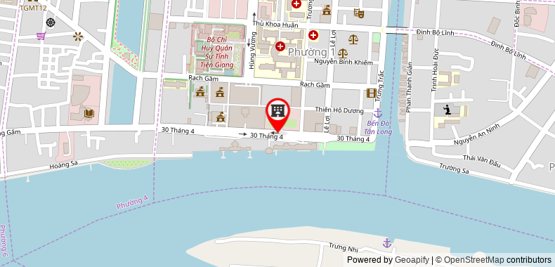Bản đồ đến Khách sạn Cong Doan