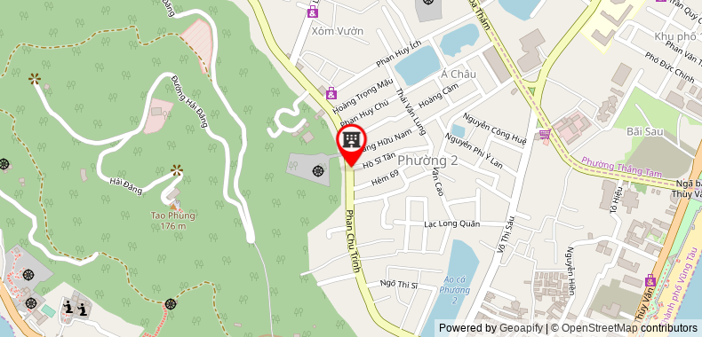 Bản đồ đến Khách sạn 7S Nam Anh & Apartment Vung Tau