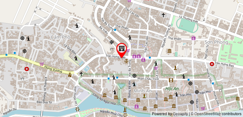 Bản đồ đến Khách sạn Hoi An Sala