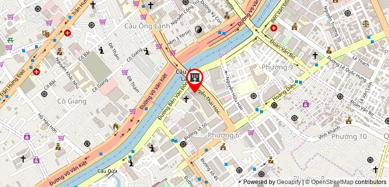 Bản đồ đến Rivergate Apartment Near Ben Thanh Market