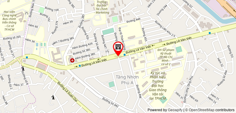 Bản đồ đến Saigon Villas Hill Resort