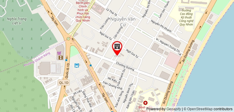 Bản đồ đến Khách sạn Thao Linh
