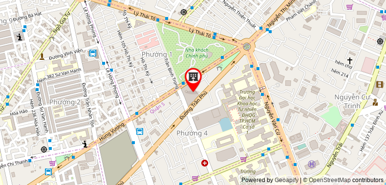 在地图上查看國際貴都大飯店胡志明市酒店