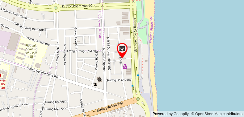 Bản đồ đến Khách sạn Bostand 2 Da Nang