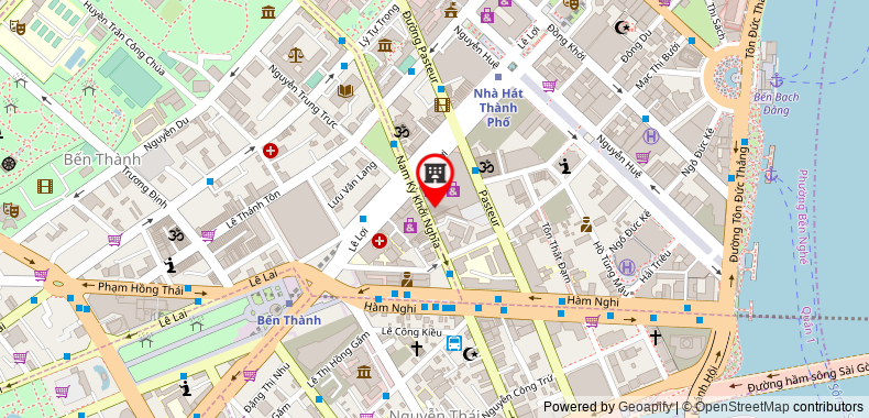 在地图上查看胡志明市塞多納套房酒店