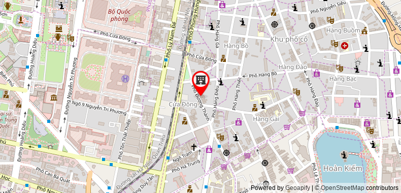 Bản đồ đến Khách sạn Peridot Grand Luxury Boutique