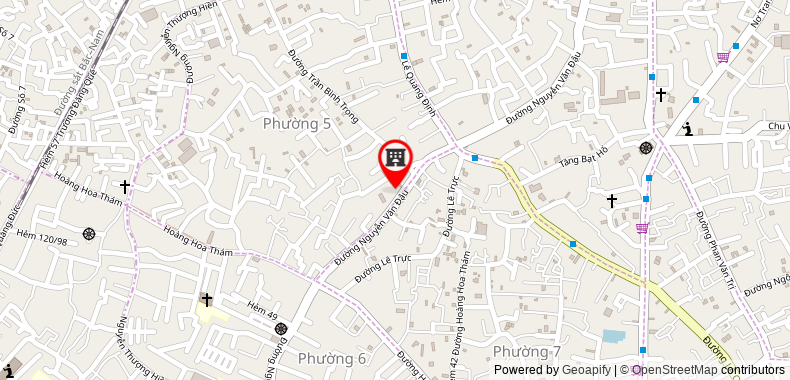 Bản đồ đến RedDoorz Thiem Thanh on Nguyen Van Dau Street
