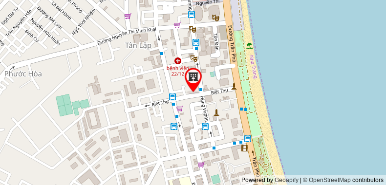 Bản đồ đến Khách sạn Nhi Phi Nha Trang