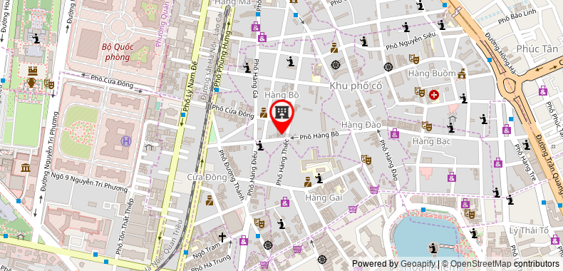 Bản đồ đến Khách sạn Quoc Hoa Premier and Spa