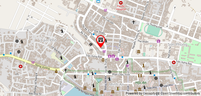 Bản đồ đến Khách sạn Vinh Hung 2 City