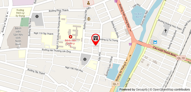 Bản đồ đến Khách sạn Hoang Hai Ninh Binh