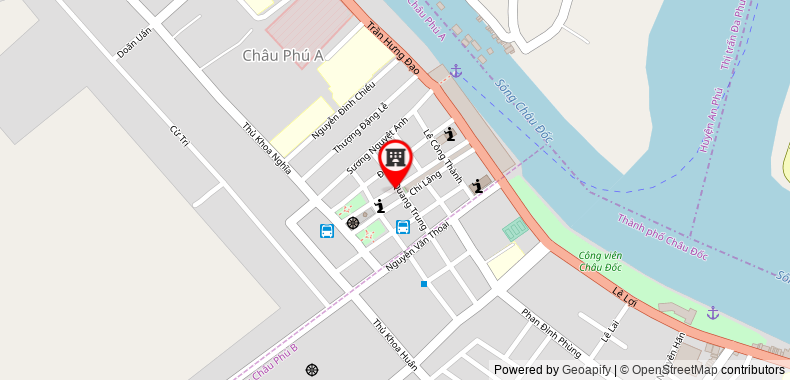 Bản đồ đến Khách sạn Trung Nguyen