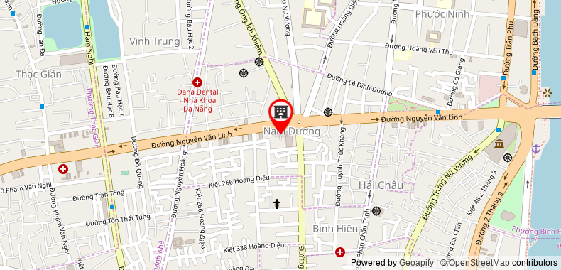 Bản đồ đến Khách sạn Muong Thanh Luxury Song Han