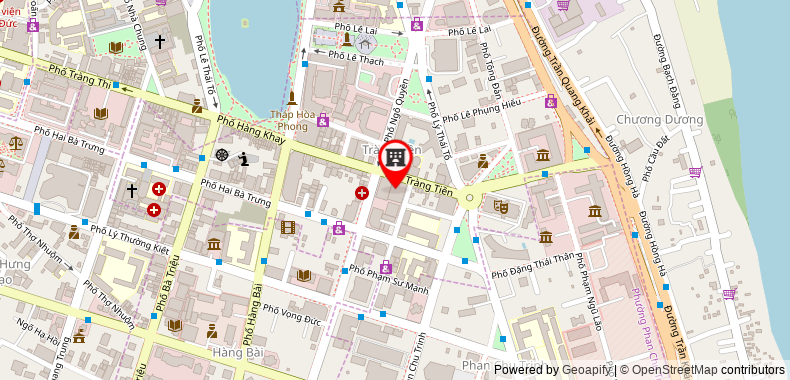 Bản đồ đến Khách sạn de l'Opera Hanoi - Mgallery