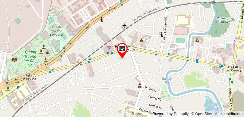 Bản đồ đến Khách sạn Khanh Dang