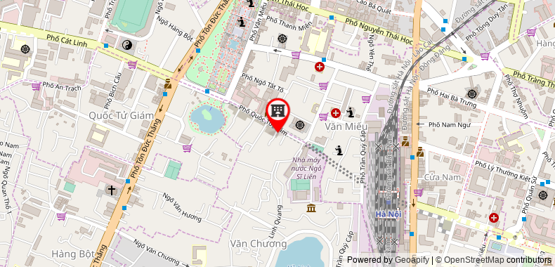 Bản đồ đến Thang Long GTC Hanoi