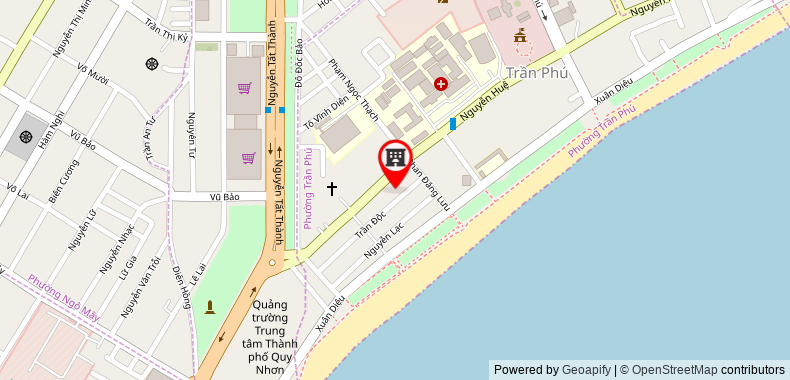 Bản đồ đến Khách sạn Jup45 Quy Nhon
