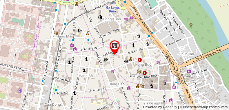 Bản đồ đến Khách sạn Hanoi Boutique & Spa