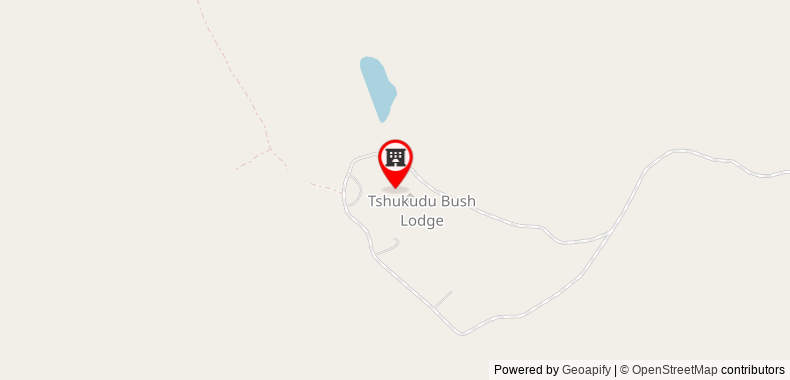 Bản đồ đến Tshukudu Bush Lodge