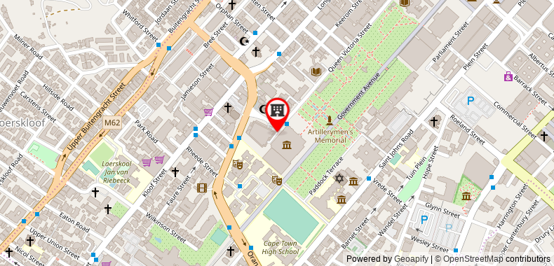 在地图上查看奧蘭治15號傲途格精選酒店