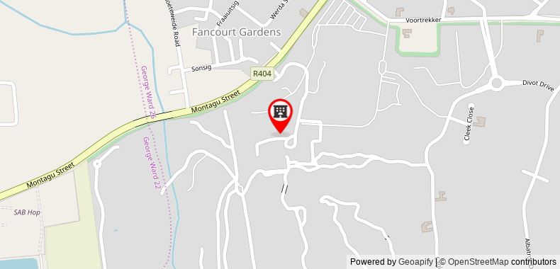 Fancourt Hotel and Country Club on maps