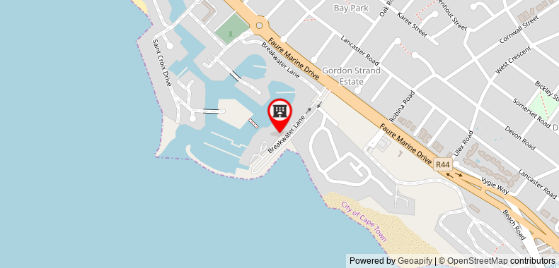 Bản đồ đến Khách sạn Krystal Beach Pty Ltd